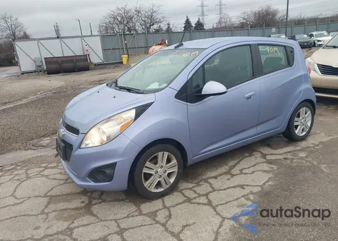 2014 Chevrolet Spark 1Lt Auto from USA, damaged, VIN KL8CD6S97EC588140